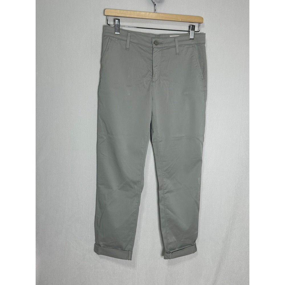 AG Adriano Goldschmied The Caden Tailored Trouser‎ Gray Chino Pants Size 27R